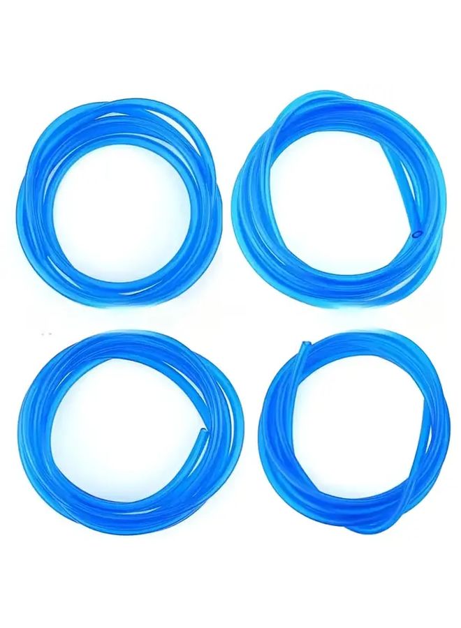 Yellow Fuel Hose Set of 4 Different Sizes 39 37 Inches For Chainsaws Lawn Mowers - Image 3