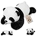 JellyMallow 5 lbs 24 inches Panda Weighted Stuffed Animals Cuddly Weighted Panda Plush Pillow Giant Plushie Ideal Gift for Adults  Kids - Image 4