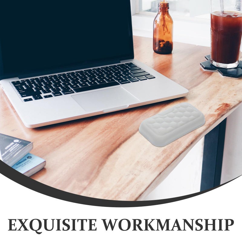 Small Fabric Ergonomic Wrist Pad And Elbow Rest For Office And Gaming - Image 4