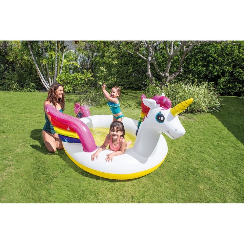 Intex - Mystic Unicorn Spray Pool 272x193x104 cm - 57441NP - Image 3