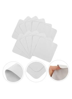Oasisgalore 20pcs Suede Cleaning Cloths for Jewelry and Glasses, Silver Polishing Wiping Cloths  - Image 3
