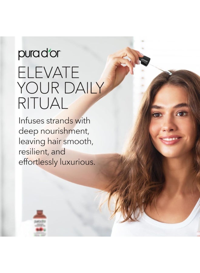 بيورا دور بورا دور، زيت الخروع العضوي، 4 أونصة سائلة (118 مل) - Image 4