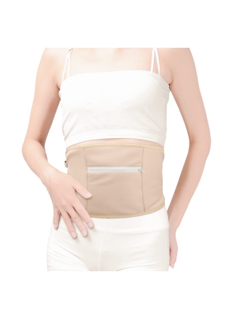 KASTWAVE Castor Oil Pack, TPU Castor Oil Pack Preventing Leakage Waistband Compress, Reusable Castor Oil Kit Wrap for Liver (Castoroil Not Included)  - Image 3