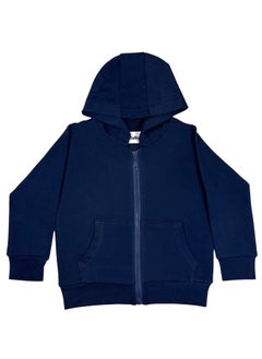 Baby Co. Navy Light Sports Jacket (Zip-up Hoodie)  - Image 1