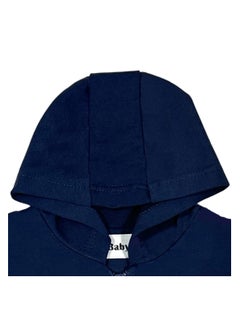 Baby Co. Navy Light Sports Jacket (Zip-up Hoodie)  - Image 4