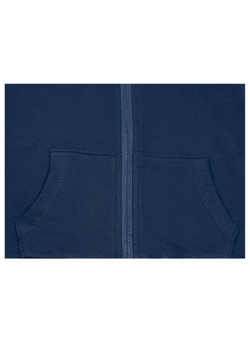 Baby Co. Navy Light Sports Jacket (Zip-up Hoodie)  - Image 5