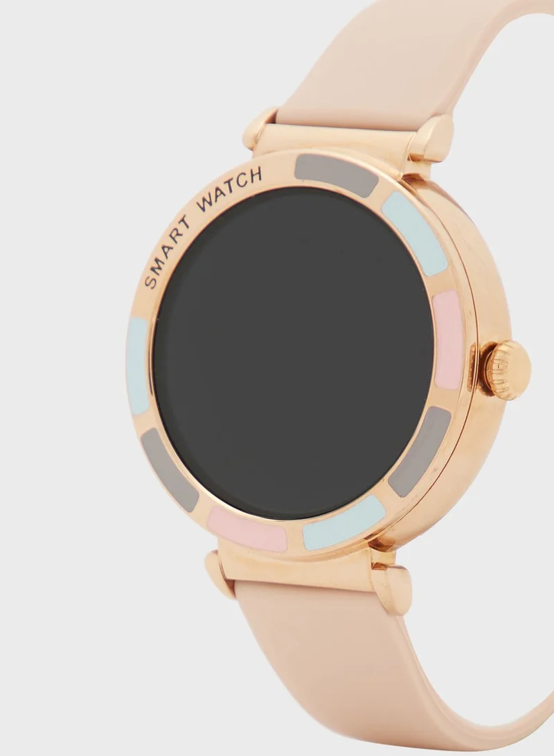 Ginger Smart Watch With Bluetooth Call, Heart Rate, Blood Pressure And Blood Oxygen Monitoring
