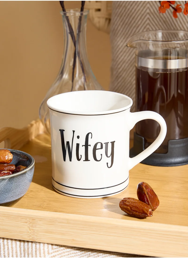 Sass & Belle Wifey & Hubby Mug Assorted