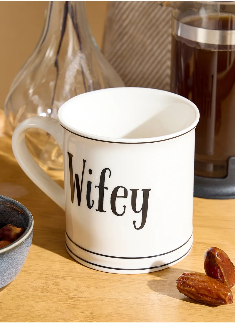 Sass & Belle Wifey & Hubby Mug Assorted