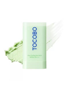 Tocobo Cica Cooling Sun Stick SPF50+ ，Fermented Cica Complex, Cooling Sun Stick, Reduces Skin Temperature, Quick Soothing, Lightweight and Moisturizing Sun Stick-18g  - Image 1