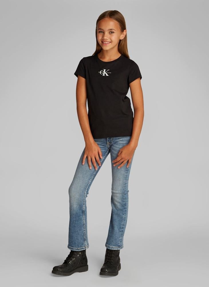 Calvin Klein Jeans Kids 2 Pack Logo Detailed Slim T-Shirt  - Image 1