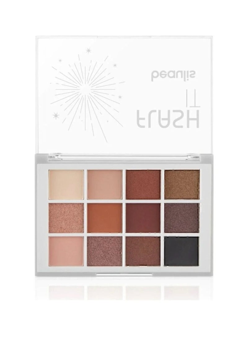 beaulis 12-pack highly pigmented matte eyeshadow palette - Image 2