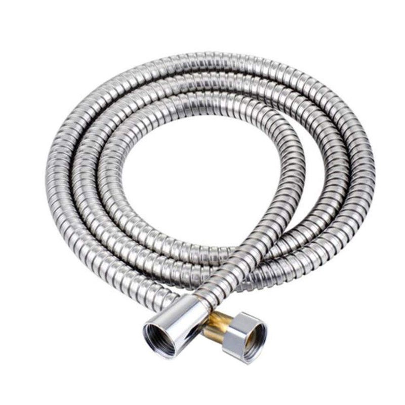 Mawson Shower Hose Universal Home Stainless Steel Flexible Soft Shower Pipe Silver Color Common Shower Head Tube Water PipeSize 15 Meter Pipe - Image 1