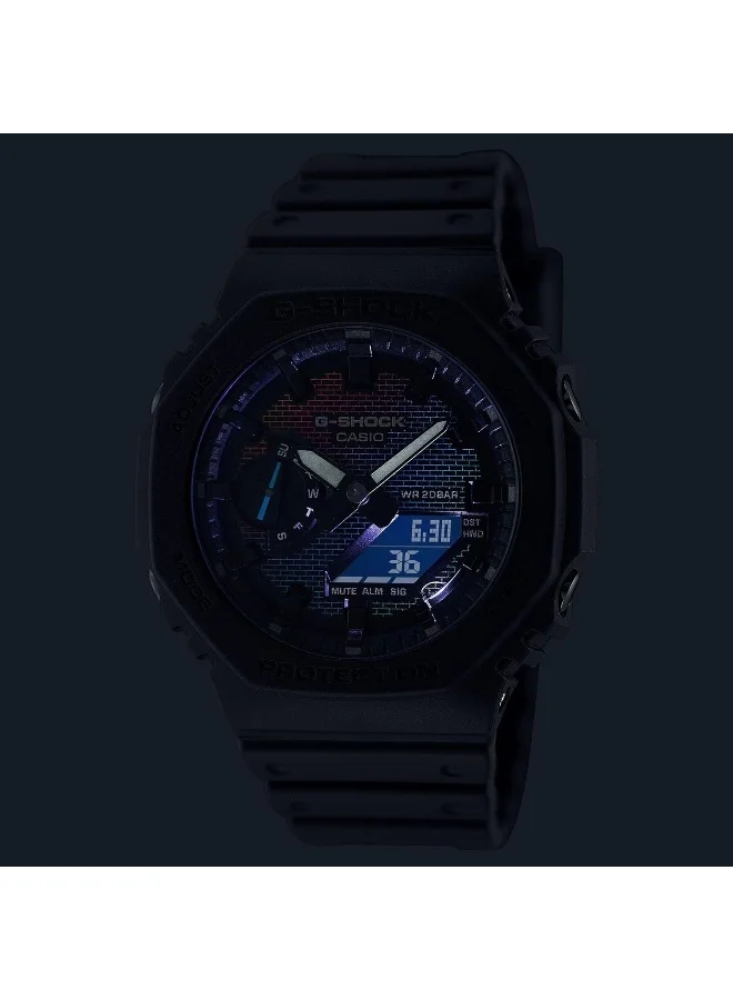 G-SHOCK Men's Resin Analog-Digital Watch GA-2100RW-1ADR - 45.4 mm