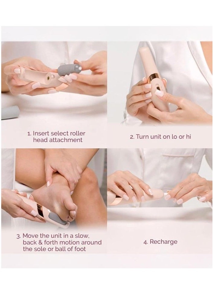 Generic - USB Dead Skin Remover – Rechargeable, Portable Foot and Hand Care Tool – Effective Callus Remover and Exfoliator for Smooth, Soft Skin – Ergonomic Design, Easy to Use for Home Pedicure and Manicure - Image 1