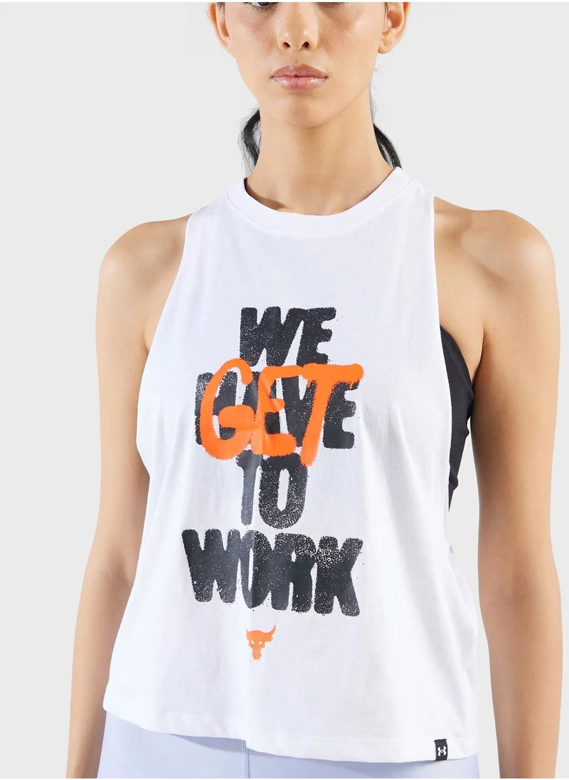 UNDER ARMOUR Project Rock Underground Tank Top