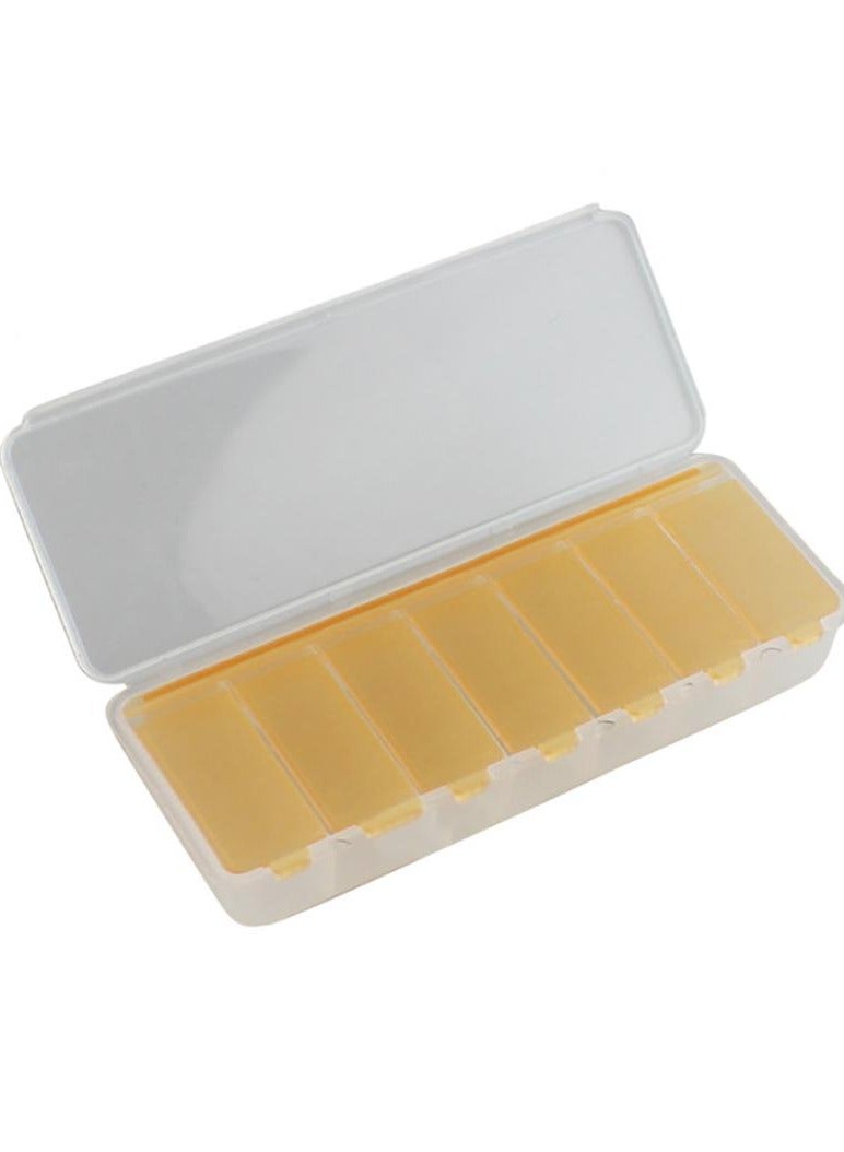 Bluelans Portable 7 Compartments Travel Pill Box - Image 1