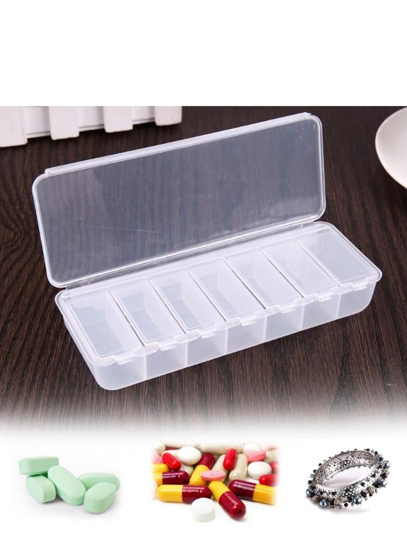 Bluelans Portable 7 Compartments Travel Pill Box - Image 5