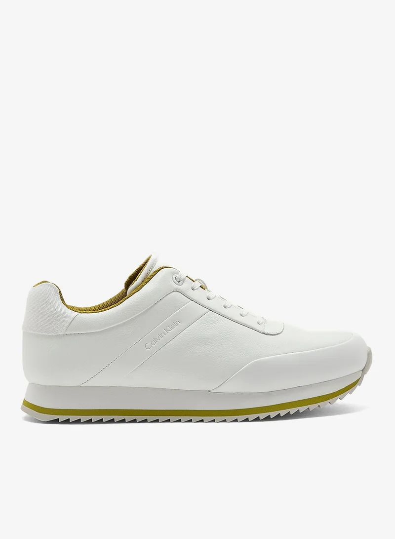 CALVIN KLEIN LACE UP RUNNER TRAINERS