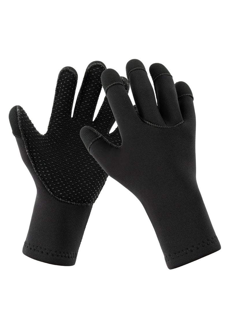 general Diving gloves non-slip and wear-resistant fingertip scratch-resistant for fishing keeping warm cold-proof suitable for swimming and snorkeling - Image 1