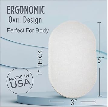 HartFelt Body Exfoliation Beauty Box with Body Scrub Super Soft Exfoliating Bath Sponge Set Gentle Skin Exfoliator Dead Skin Remover Shower Sponges for Women Men Shower Scrubber Gift Box 7pk - Image 4