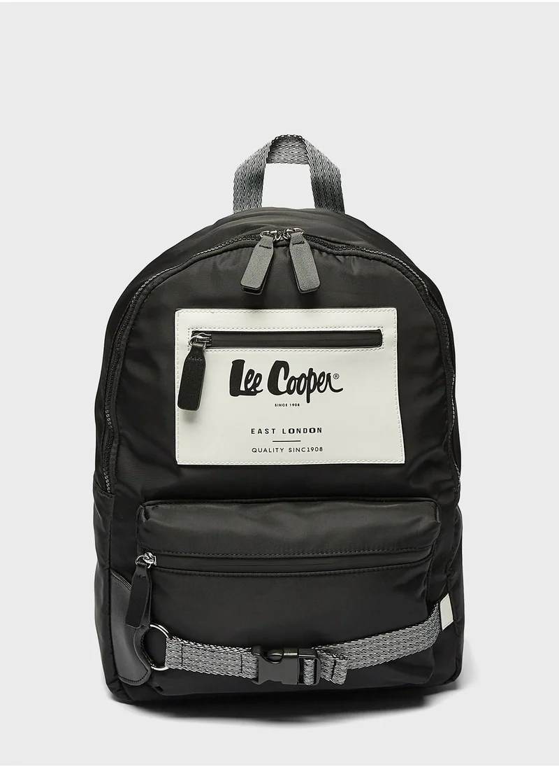 Lee Cooper Top Handle Logo Backpack