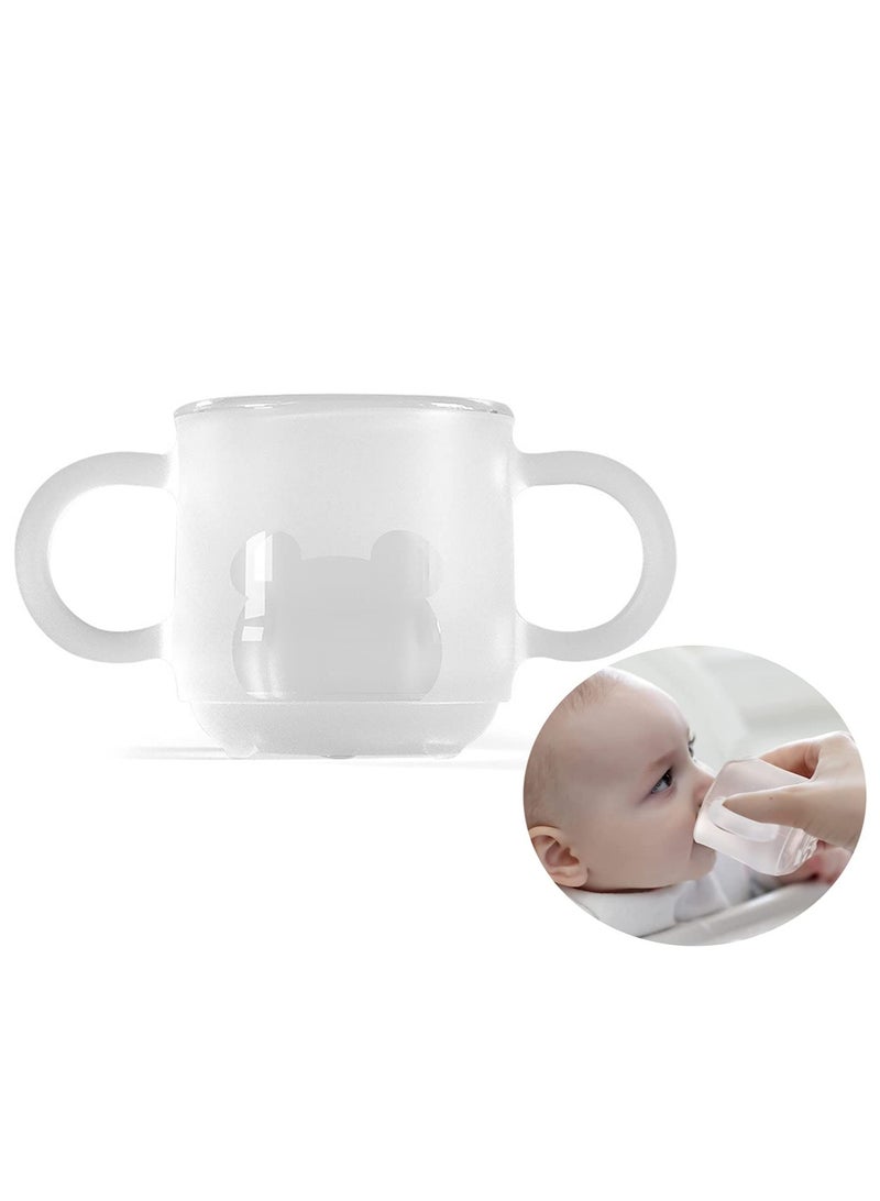 Silicone Toddler Cups, Bpa Free Drop - Proof Training Cups for Baby 6 Months+, 5 Ounce, Soft, Flexible, Drink Easier Independently, Food Grade Silicone, No Hidden Corners, Prevent Choking - Image 1