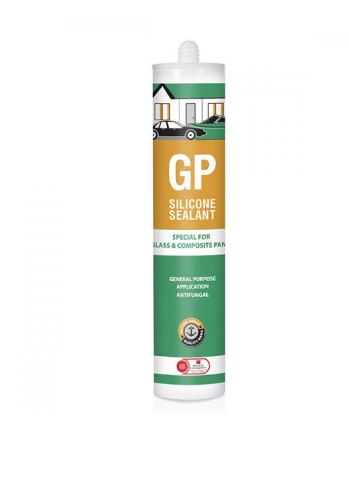 Asmaco General Purpose Silicone Sealant, Clear  - Image 1