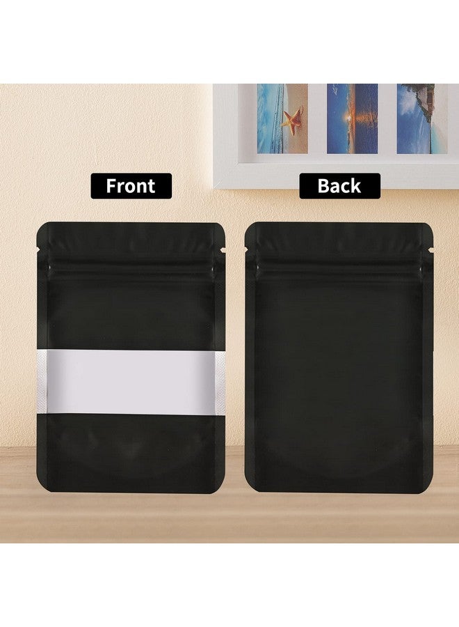 TRUE SHOP THE ULTIMATE SOLUTION FOR FOOD STORAGE - FOIL POUCH STAND-UP BAGS WITH SELF-SEALING TECHNOLOGY MATT BLACK 50 GRAM (6INCHx3INCH) or(14CMx8CM) (PACK OF 100) - Image 2