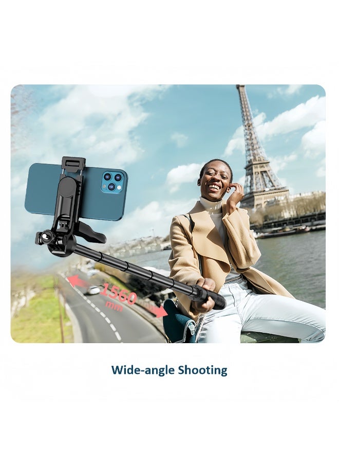 Smartphone Tripod, Photography Accessories, Mobile Phone Pan & Tilt Stand, Outdoor Facial Tracking & Panoramic Tracking & Stabilization for Home & Outdoor,  Selfie Stick, Camera Mount  - Image 5
