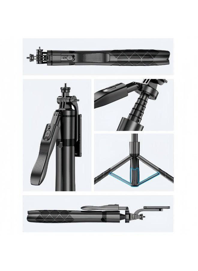 Smartphone Tripod, Photography Accessories, Mobile Phone Pan & Tilt Stand, Outdoor Facial Tracking & Panoramic Tracking & Stabilization for Home & Outdoor,  Selfie Stick, Camera Mount  - Image 2
