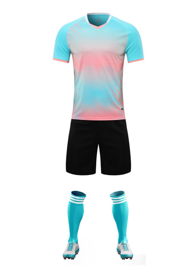 Adult Quick-drying Football Uniform Team Uniform Printed Volleyball Uniform Clothes Children Badminton Uniform Table Tennis Uniform Training Suit