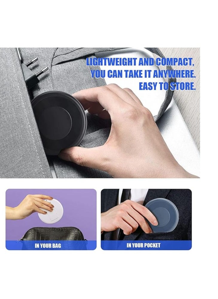 USB Cable Conversion Storage Box USB Charging Adapter Cable Kit Conversion Set USB A & Type C to Male Micro/Type C/Lightning, Data Transfer, Card Storage, Tray Eject Pin, Phone Holder(Black)