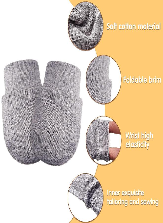 Geyoga 18 Pairs Newborn Baby Mittens Infant Toddler Gloves No Scratch Mittens Gloves for 0-6 Months Baby Boys Girls  - Image 2