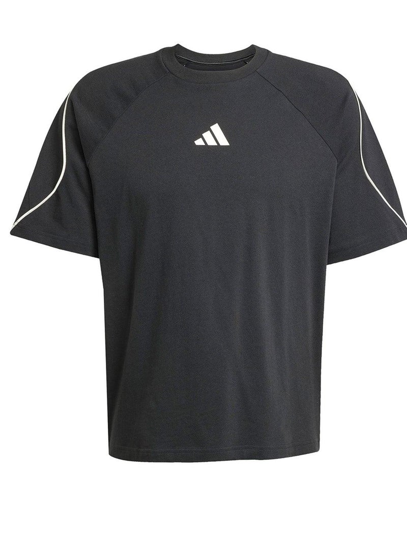 اديداس تيشيرت رجالي أسود بأكمام قصيرة - Image 5