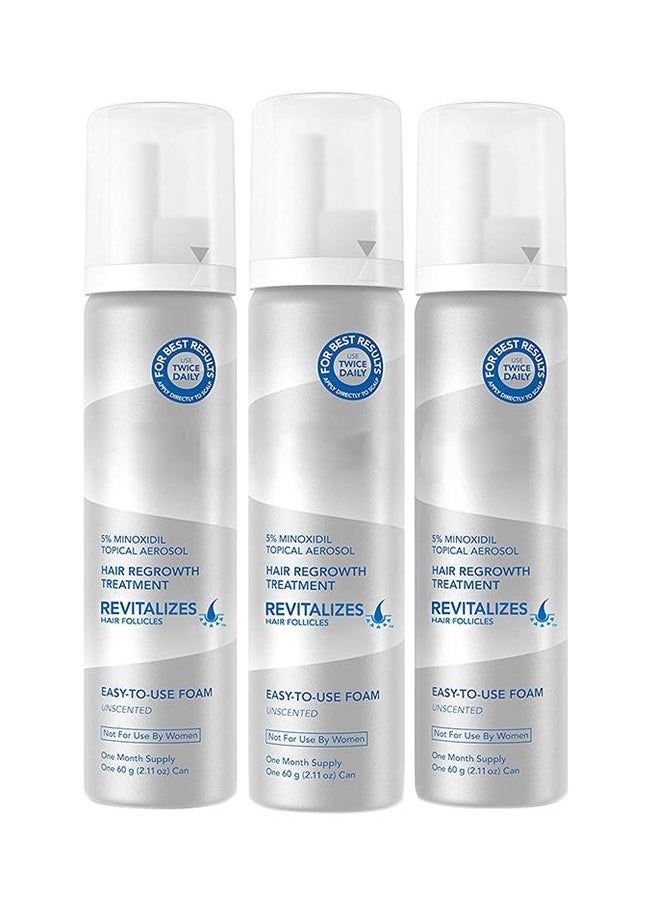 Generic Hair Regrowth Treatment Pack Of 3  - Image 1