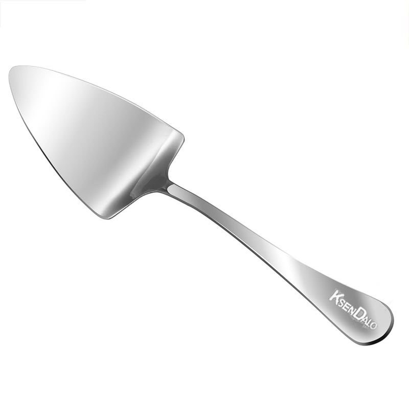 KSENDALO Pie Cake Server Large Stainless Pie Spatula for Serving Cakes Pies Bizzas Desserts for Wedding Birthday Parties
