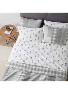 Eddie Bauer Eddie Bauer - Full Sheets, Cotton Flannel Bedding Set, 4pieces, Brushed for Extra Softness, Cozy Home Decor (Rookeries, Full)  - Image 2