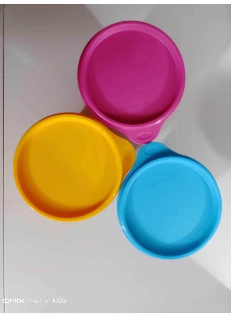 Tupperware Colorful 3-Piece Storage Containers  - Image 1