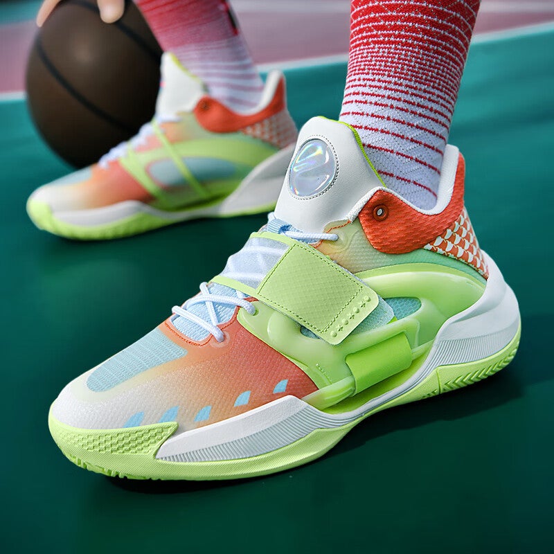 Water Splash 5Th Generation Basketball Shoes Men'S Luminous Shoes Kt9 Frenzy Five Student Children'S Sports Shoes Women'S Running Shoes Competition - Image 2