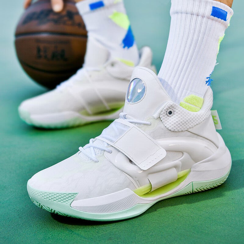 Water Splash 5Th Generation Basketball Shoes Men'S Luminous Shoes Kt9 Frenzy Five Student Children'S Sports Shoes Women'S Running Shoes Competition - Image 1