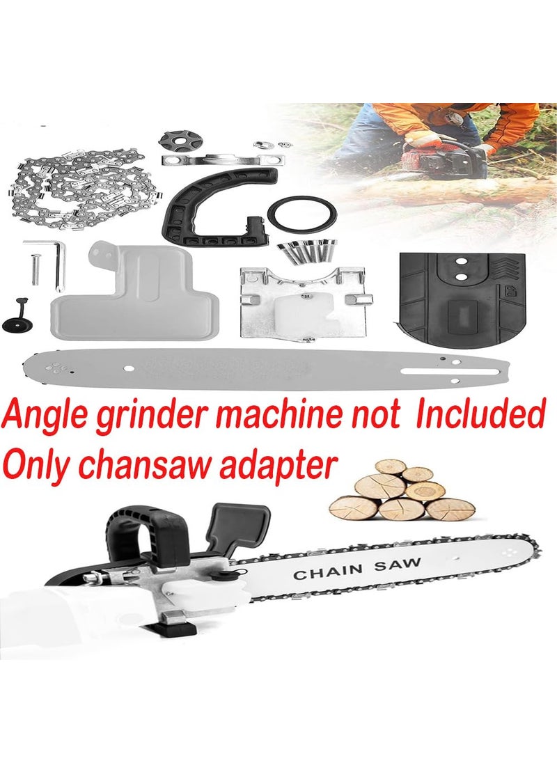 MLD MLD Electric Chain Saw Converter Bracket 16" inch Tree Felling Woodworking Tool For Angle Grinder AT1603 (Material- Plastic/Metel)(Grinder Machine Not Included)  - Image 3