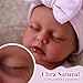 BABESIDE 12Inch Silicone Baby Dolls Platinum Weighted Reborn Dolls Silicone Full Body RealisticNewborn Reborn Baby Doll Real Life with Complete Accessories for Kids Age 3 - Image 4