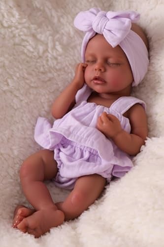 BABESIDE 12Inch Silicone Baby Dolls Platinum Weighted Reborn Dolls Silicone Full Body RealisticNewborn Reborn Baby Doll Real Life with Complete Accessories for Kids Age 3 - Image 1