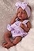 BABESIDE 12Inch Silicone Baby Dolls Platinum Weighted Reborn Dolls Silicone Full Body RealisticNewborn Reborn Baby Doll Real Life with Complete Accessories for Kids Age 3 - Image 2