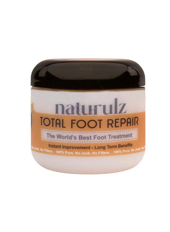 Naturulz - Total Foot Repair 4Oz Cream Perfect Remedy For Tired Feet Dry Skin And Diabetic Issues And More - Image 1