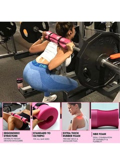 Captaintech 9-Piece Gym Equipment Accessories for Squats, Hip thrusts Lunges Leg Days 2 Gym Ankle Straps 3 Hip Resistance Bands Barbell Pads and Tote Bags  - Image 2