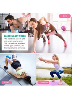 Captaintech 9-Piece Gym Equipment Accessories for Squats, Hip thrusts Lunges Leg Days 2 Gym Ankle Straps 3 Hip Resistance Bands Barbell Pads and Tote Bags  - Image 5