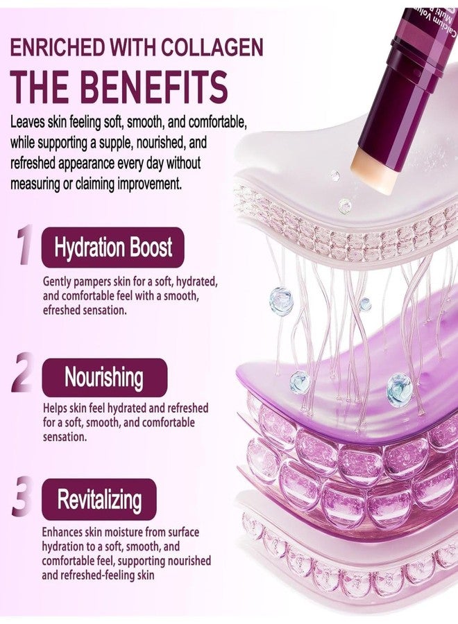 RAALIYA Calcium Volume Multi Balm Stick, Enriched with Collagen, Firming, Hydrating and Smoothing, 9 g - Image 4