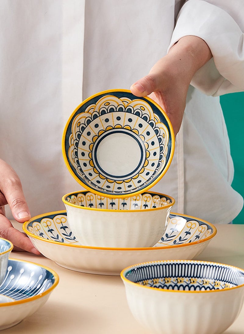 Ceramic Cutlery Gift Set, Set Of Four Bowls And Two Plates - Image 5